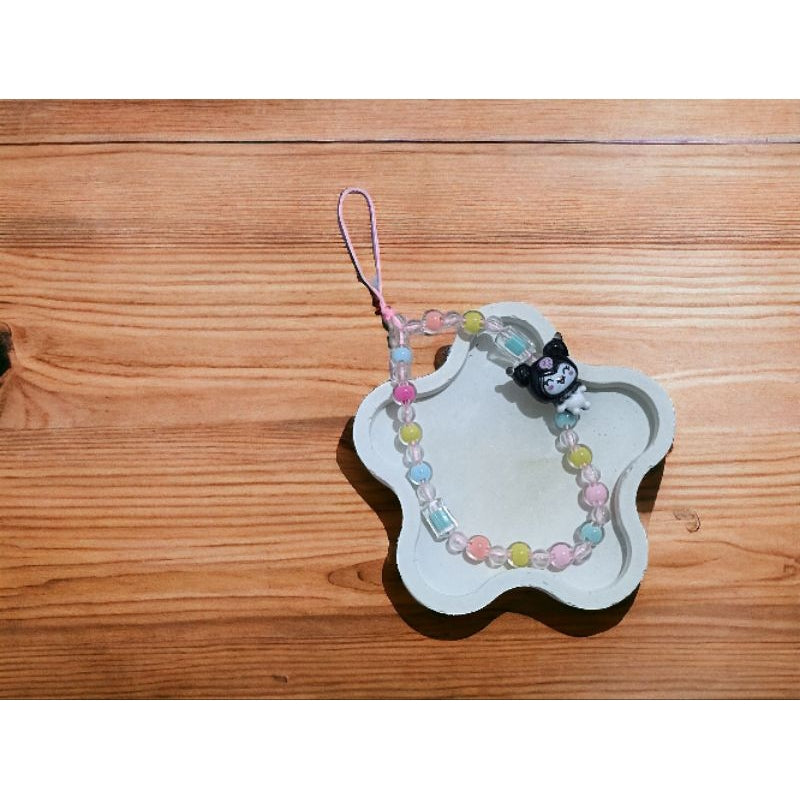 Pekanbaru Strap Phone Sanrio Kuromi / Gantungan HP Kuromi / Tali HP Kuromi