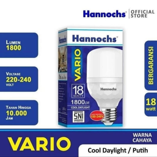 Pekanbaru Lampu Hannochs Vario 18W 24W / Lampu Led Honnochs 18Watt 22 Watt - Putih