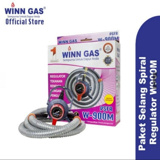 Pekanbaru Regulator Selang Winn Gas W 900M / W900 M / Selang Paket Regulator Winn Gas