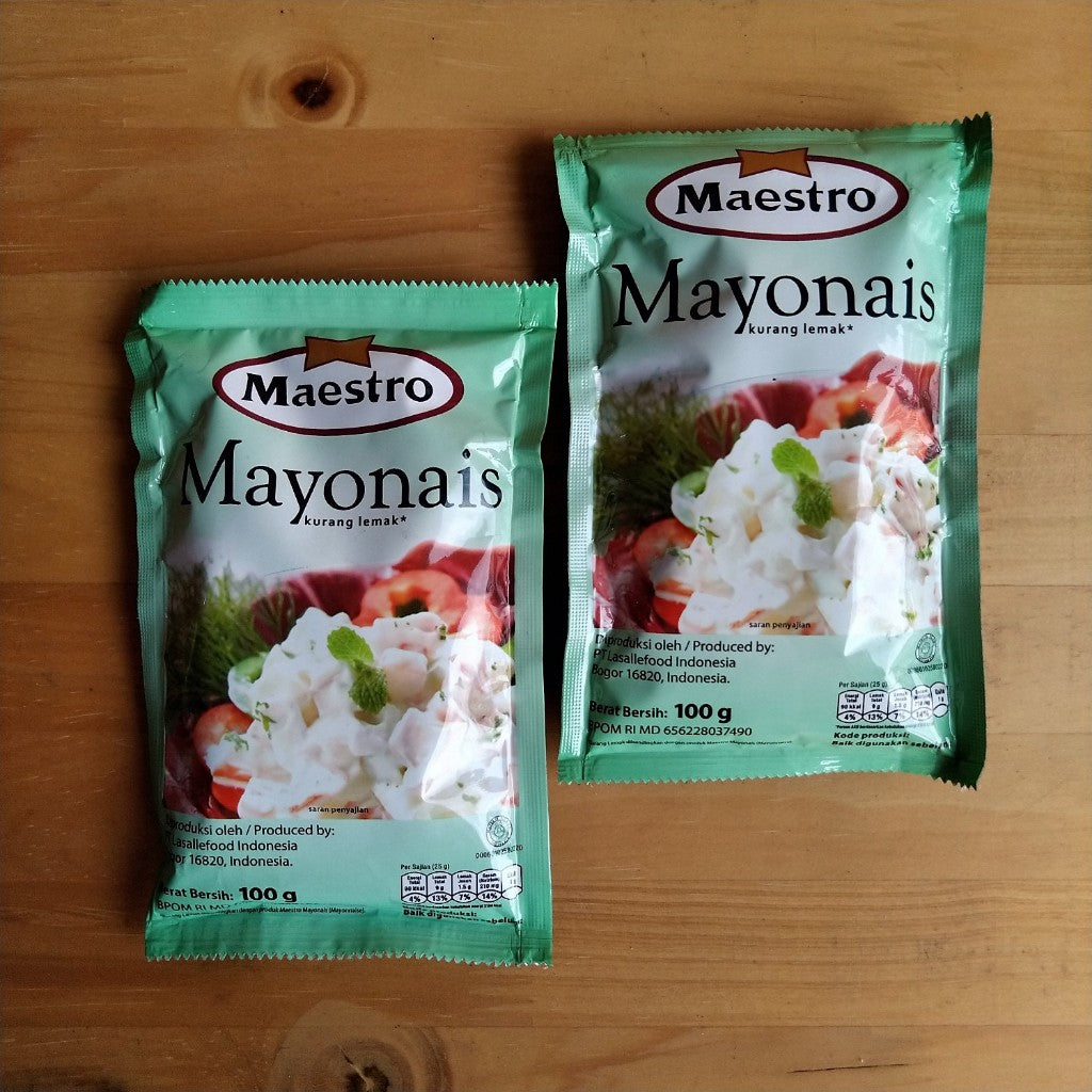 Pekanbaru Maestro Mayonais Kurang Lemak / Saus Mayo Sachet 100Gr