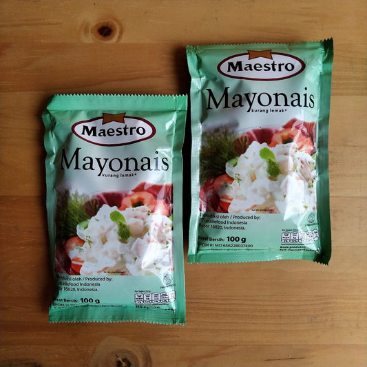 Pekanbaru Maestro Mayonais Kurang Lemak / Saus Mayo Sachet 100Gr