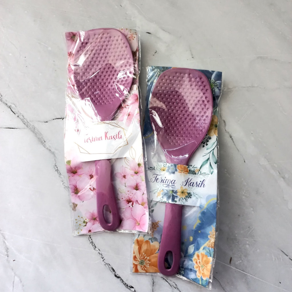50pcs Souvenir Centong Sendok Nasi Plastik Sovenir Hadiah Acara Pernikahan