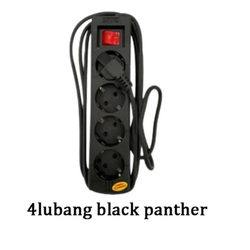 Pekanbaru Cok Sambung / Kabel Sambung / Stop Kontak Pioline Black Phanter 2L 3L 4L 5L 3Meter