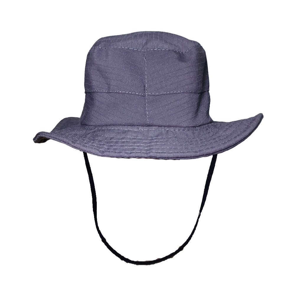 HR-Topi Rimba Gunung Tactical Hiking Outdoor Pria Wanita Dewasa Bahan Drill Anti Panas UV Topi Gunung