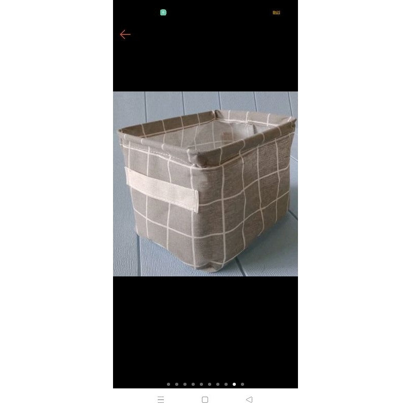 Pekanbaru Desktop Storage Box Keranjang Penyimpanan Serbaguna / Tempat