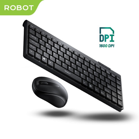 Pekanbaru Robot Keyboard Mouse Combo Wireless Km3500 Km-3500