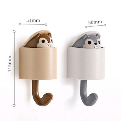 Pekanbaru Gantungan Tupai Serbaguna Strong Hook Squirrel Suction Wall Sucker