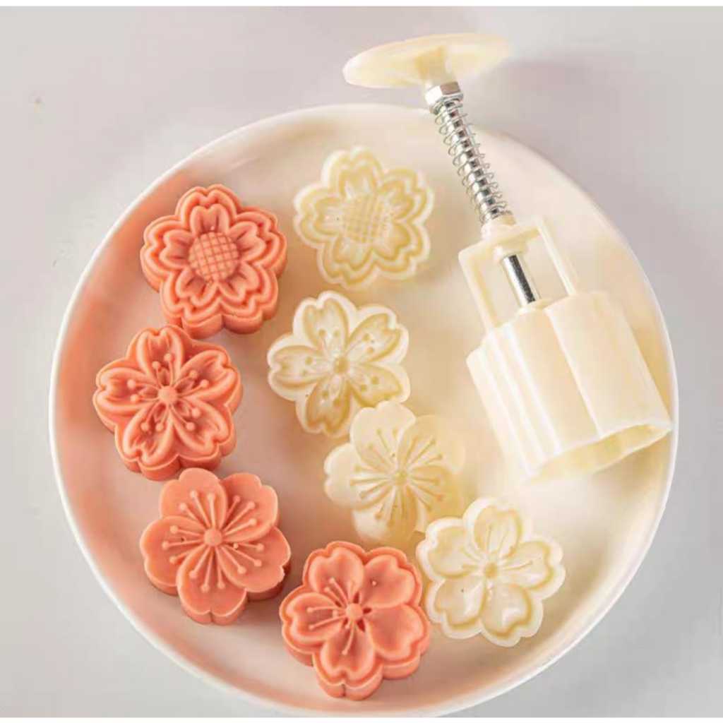 Pekanbaru Cetakan Mooncake / Kue Bulan Plastik 50Gr