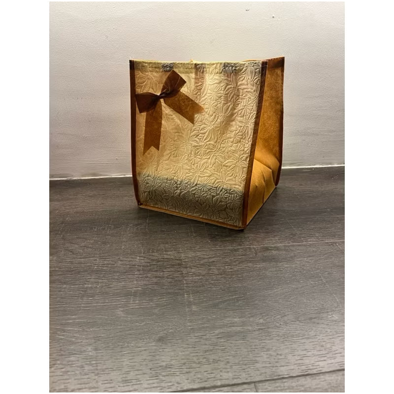 HR-GOODIEBAG TAS HAJATAN MOTIF PITA 22x22 CM TINGGI 28 CM Kotak Nasi Besekan Pesta Hadiah Rice Box