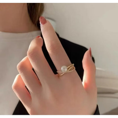 Pekanbaru Cincin Wanita Diamond Fashion Korea Cincin Bentuk Hati Simple Ring