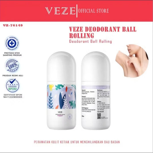 Pekanbaru [Bpom] - Veze Deodorant Refreshing Ball Rolling 50 Ml
