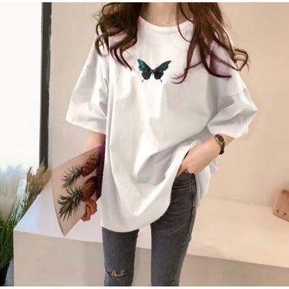 Pekanbaru Baju Kaos oversize wanita ( LD 106, p 63 )