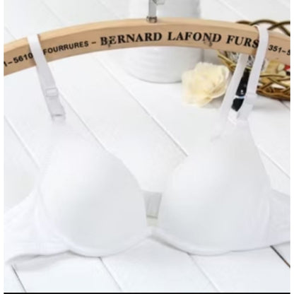 Pekanbaru Bra / bh wanita Putih Polos Kawat