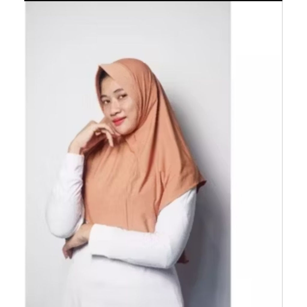 Pekanbaru jilbab bergo Raisa hijab instant jersey / hijab sport pet Antern