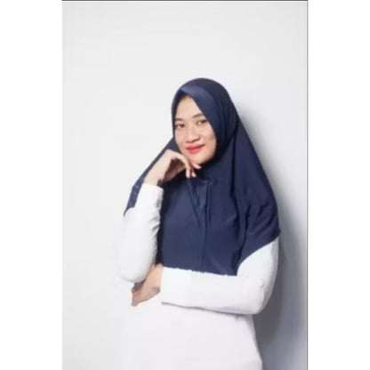 Pekanbaru jilbab bergo Raisa hijab instant jersey / hijab sport pet Antern