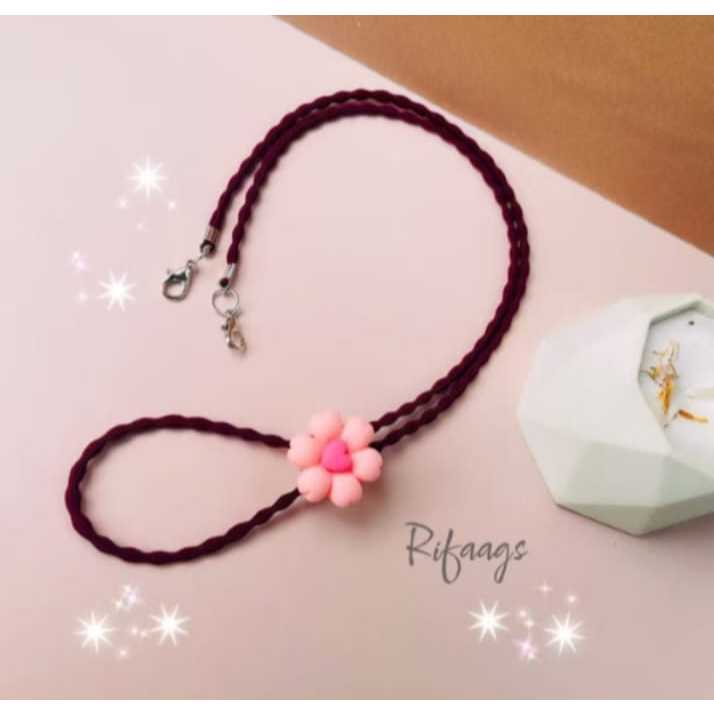 [YL] Strap Masker 2 in 1/ Kalung Masker / Kalung Gantungan Masker Multifungsi Bisa dipakai utk Hijab / Strap Masker Pita/Kalung Masker Hijab 2 in 1 Stap Masker Elastis Konektor Masker Boba
