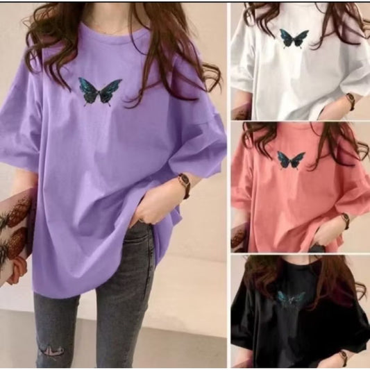 Pekanbaru Baju Kaos oversize wanita ( LD 106, p 63 )