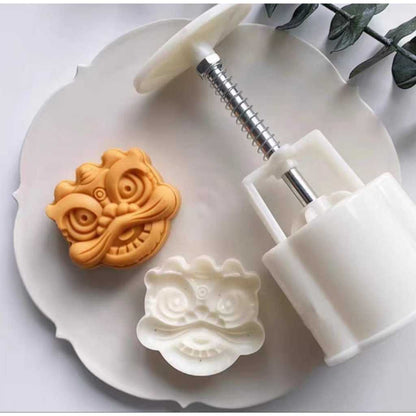Pekanbaru Cetakan Mooncake / Cetakan Kue Bulan Plastik 75 Gr