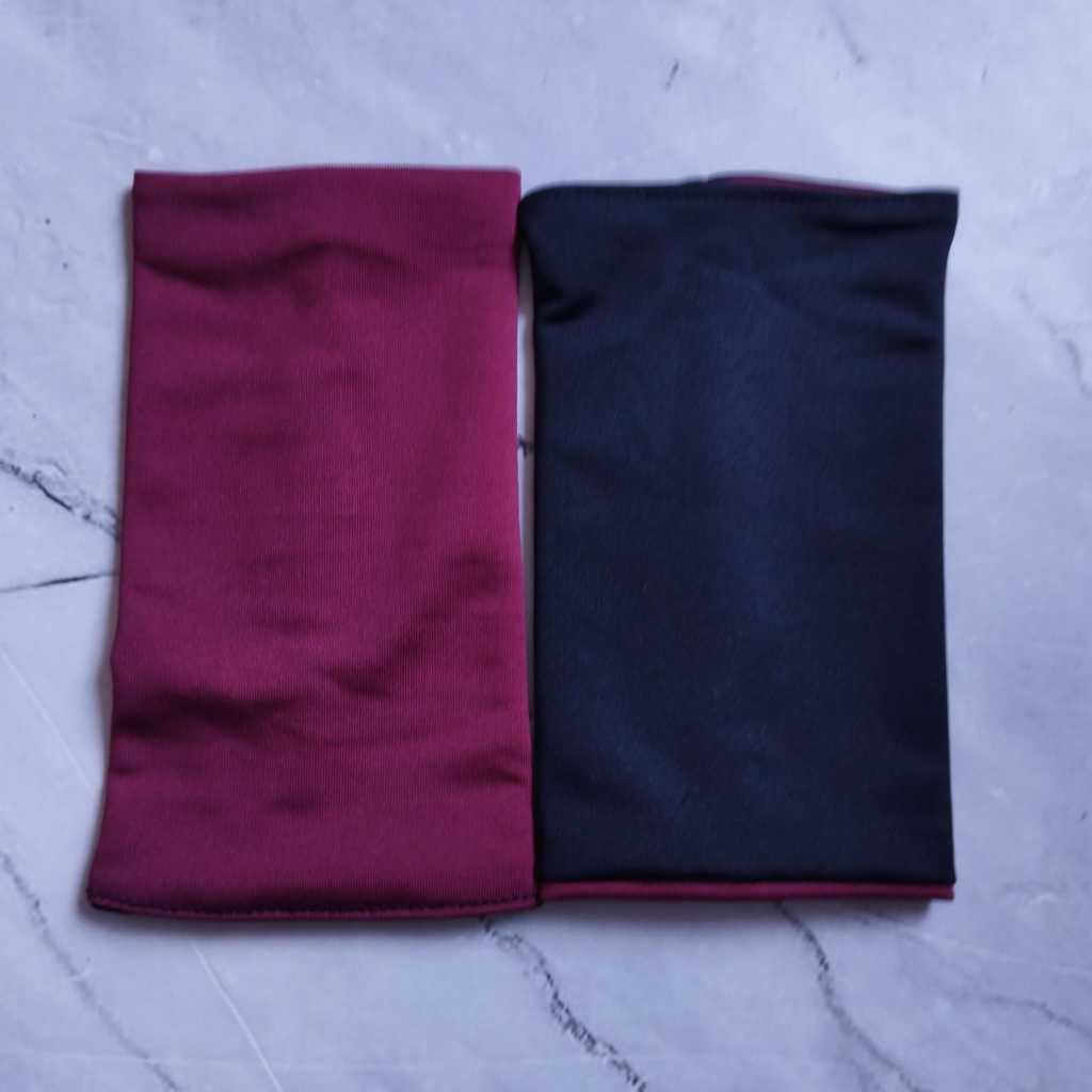Manset 2 Warna / Manset Bolak Balik / Manset Tangan Wanita 2 Warna / Handsock Lengan 2 Warna Jersey