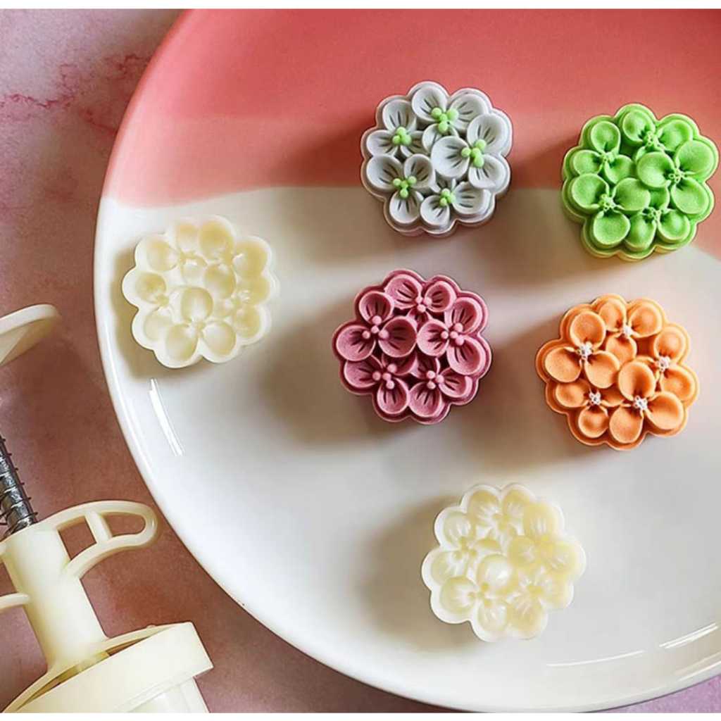 Pekanbaru Cetakan Mooncake / Kue Bulan Plastik 50Gr