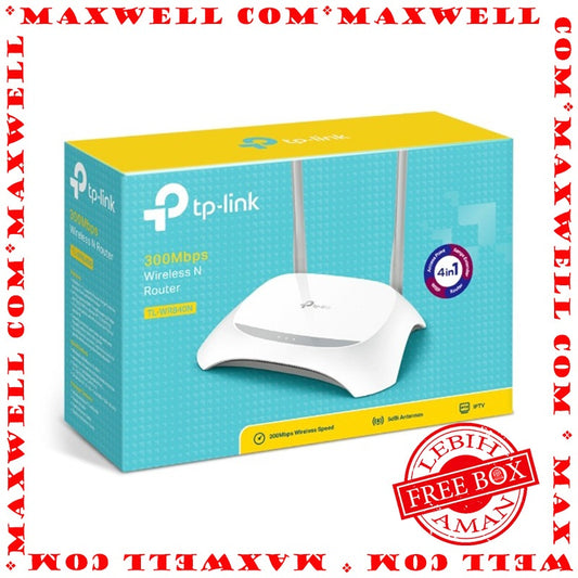 Pekanbaru Tp-Link Tl-Wr840N 300Mbps Wireless N Router