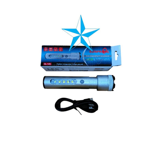 Pekanbaru Senter Mini Zoom Sunpro Sl-125 Super Terang