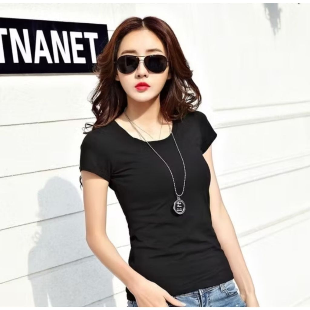 Pekanbaru kaos cewek polos