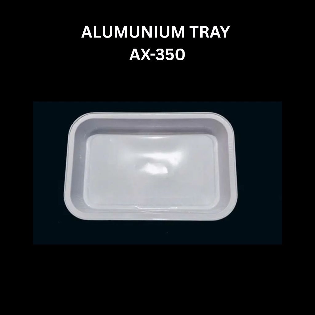 25 Pcs Alumunium Foil Tray BX 4381 Kemasan Dimsum Mentai Lasagna Macaroni Schotel Spaghetti Brulee