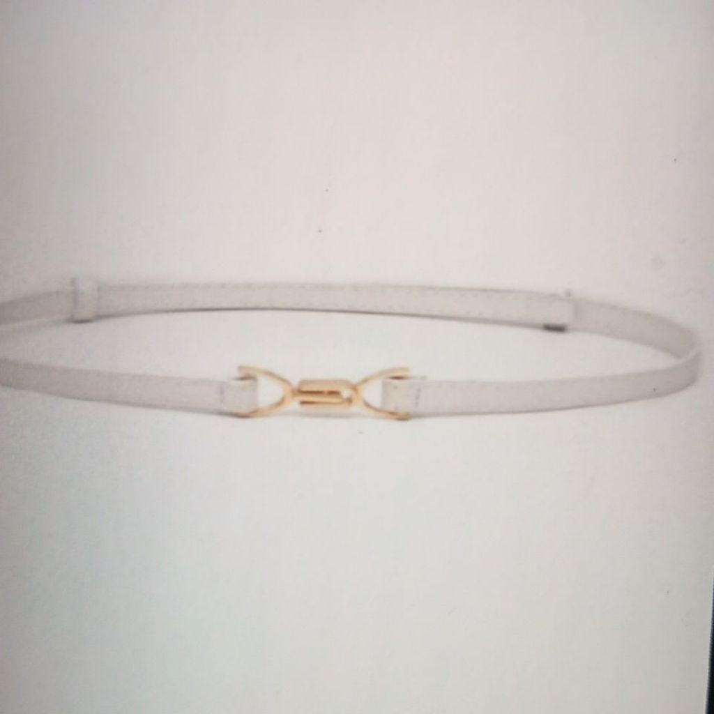 Pekanbaru Ikat Pinggang Gesper Belt Kecil Wanita Bahan Kulit Pu / Tali Pinggang Wanita / Gesper