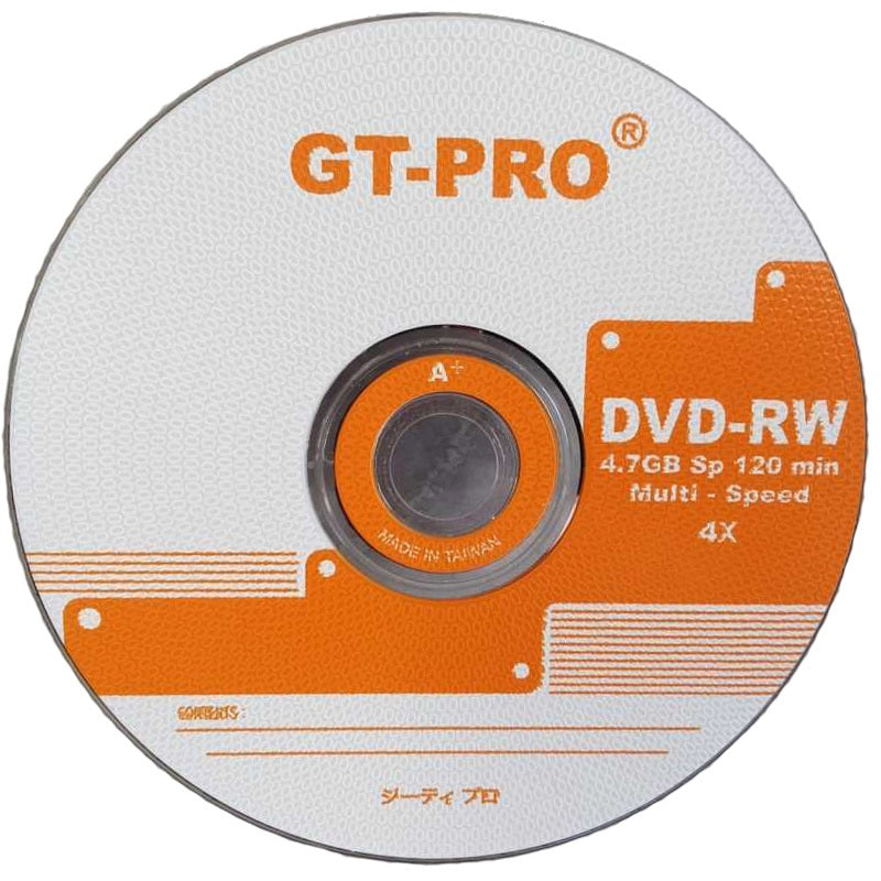 Pekanbaru Dvd Blank / Dvd Kosong Arita / Dvd-Rw Gt-Pro (Per Pcs / Satuan)