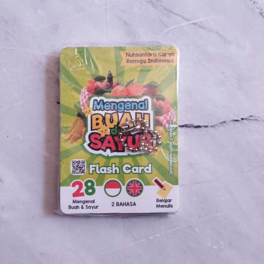 (YL) Flash Card Mainan Edukasi Anak Kartu Belajar pintar anak Kemas Plastik