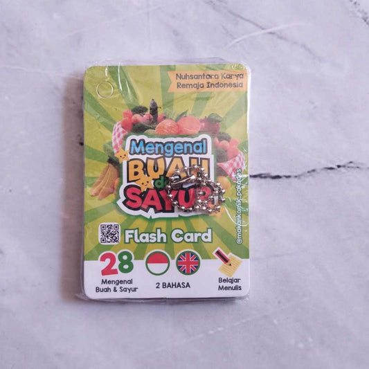 Pekanbaru (YL) Flash Card Mainan Edukasi Anak Kartu Belajar pintar anak Kemas Plastik