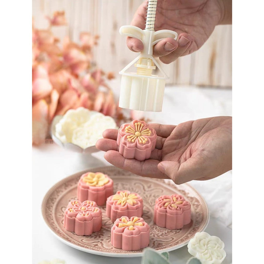 Pekanbaru Cetakan Mooncake / Kue Bulan Plastik 50Gr