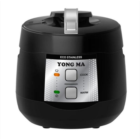 Pekanbaru Magic Com Yong Ma Smc-7073 2Liter Panci Stainless / Rice Cooker Yongma Smc7073 Hitam