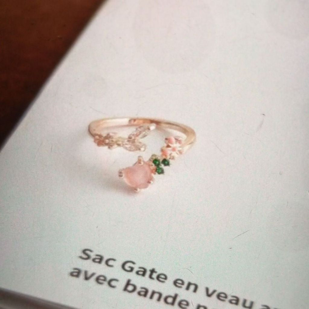 Pekanbaru Cincin Wanita Diamond Fashion Korea Cincin Bentuk Hati Simple Ring