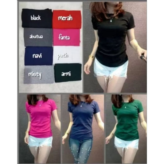 Pekanbaru Baju kaos wanita Oneck