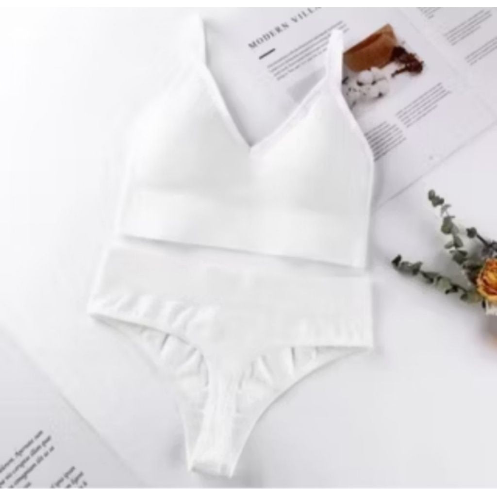 Pekanbaru Pakaian Wanita Sport Bra Set