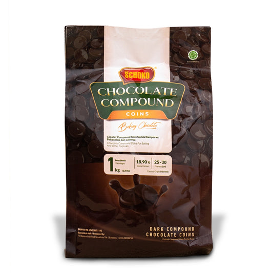 Pekanbaru Schoko Compound Chocolate Coins Berbagai Variant 250Gr Repack