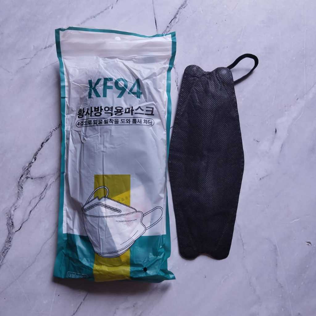 Masker KF94 1 Pak  Isi 10 pcs Masker Earloop Disposable Face Mask Masker Kesehatan Korea