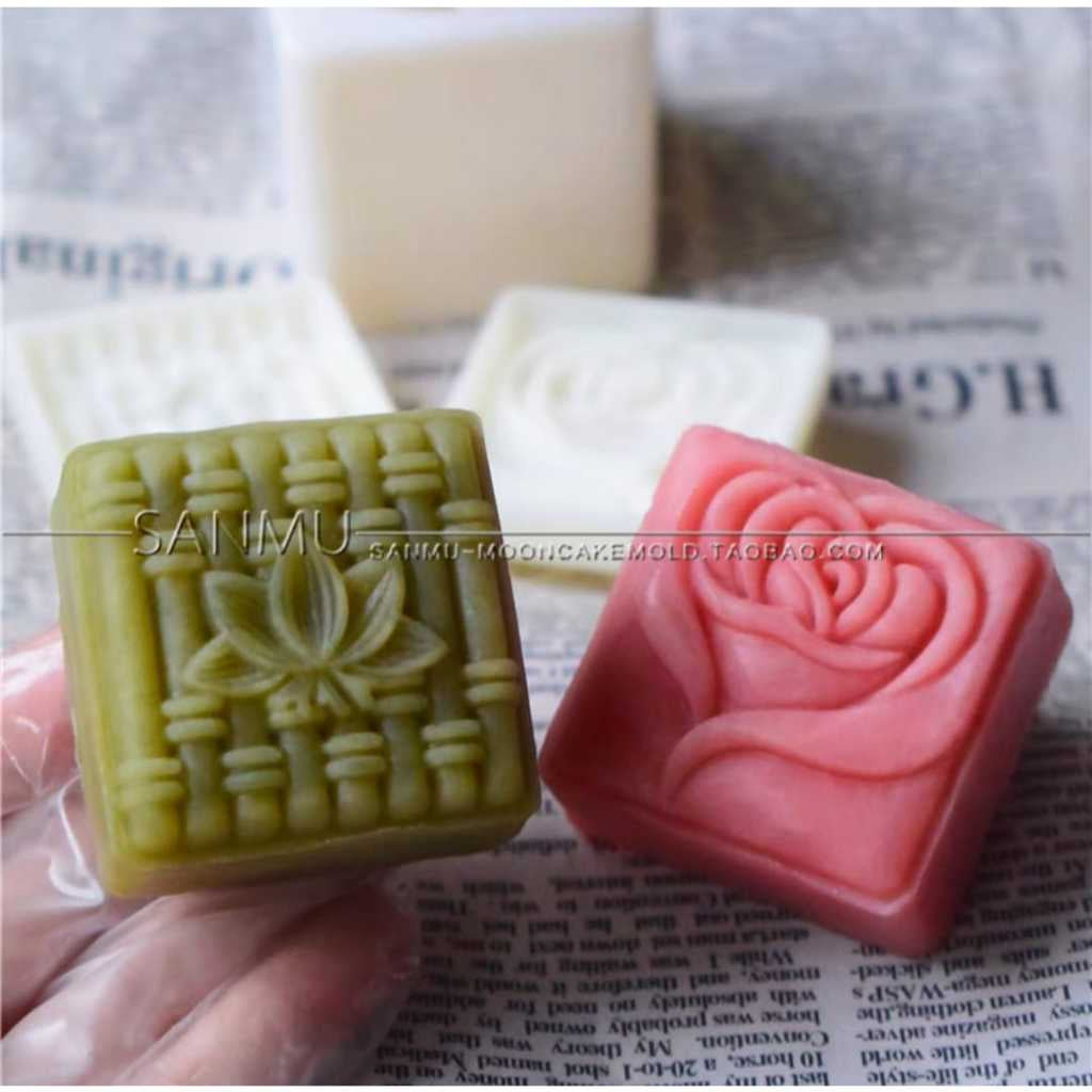 Pekanbaru Cetakan Mooncake / Kue Bulan Plastik 50Gr
