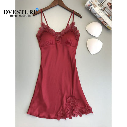 Pekanbaru Lingerie Dress Set D-03 Plus Busa Dada Baju Tidur Dinas Wanita Dewasa
