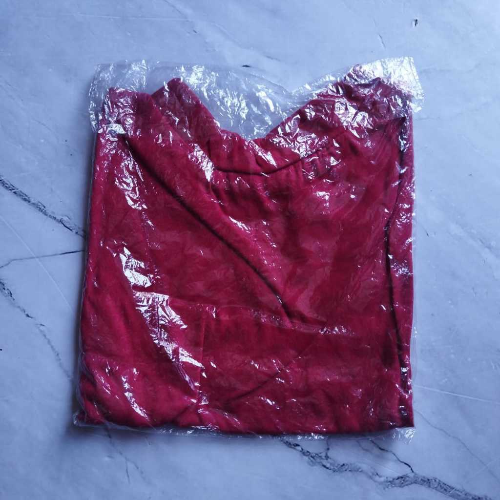 [YL] Manset leher polos / iner leher bahan pe rayon / dalaman leher wanita