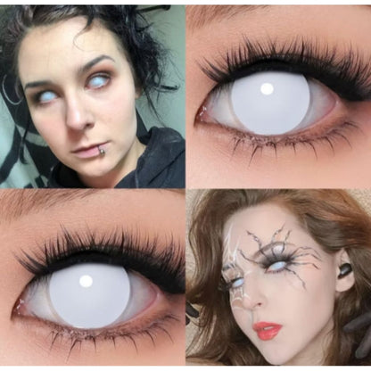 Pekanbaru Softlens Cosplay, Koleksi Lensa Seni Gotik, Diameter: 14.50Mm Anime Hantu