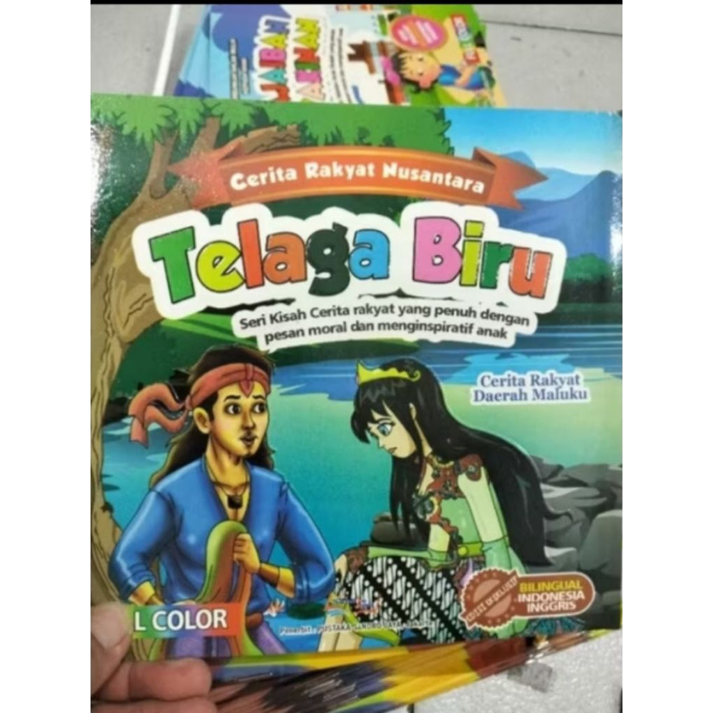 Pekanbaru Buku cerita Dongeng Dunia Binatang / Dongeng 2 Bahasa / Buku Dongeng Bergambar