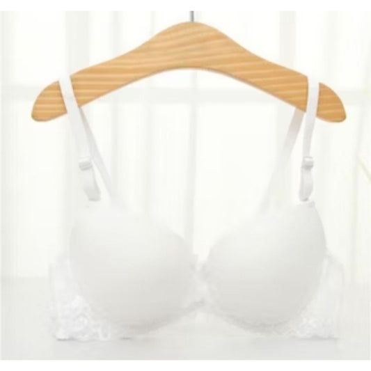 Pekanbaru Bra / bh wanita warna  Putih Renda Kawat