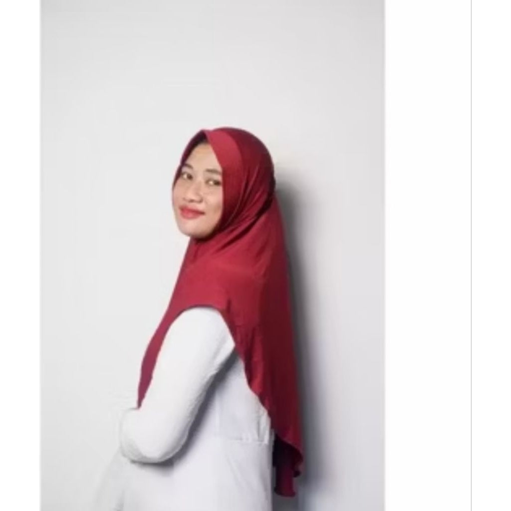 Pekanbaru jilbab bergo Raisa hijab instant jersey / hijab sport pet Antern