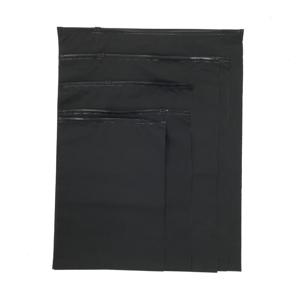 HR-[POUCH ZIPPER] BAG ORGANIZER BAG DENGAN ZIPLOCK PENYIMPANAN BAJU JUALAN FASHION TRAVEL SERBAGUNA