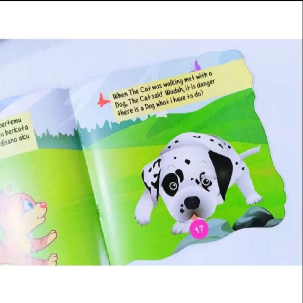Pekanbaru Buku cerita Dongeng Dunia Binatang / Dongeng 2 Bahasa / Buku Dongeng Bergambar