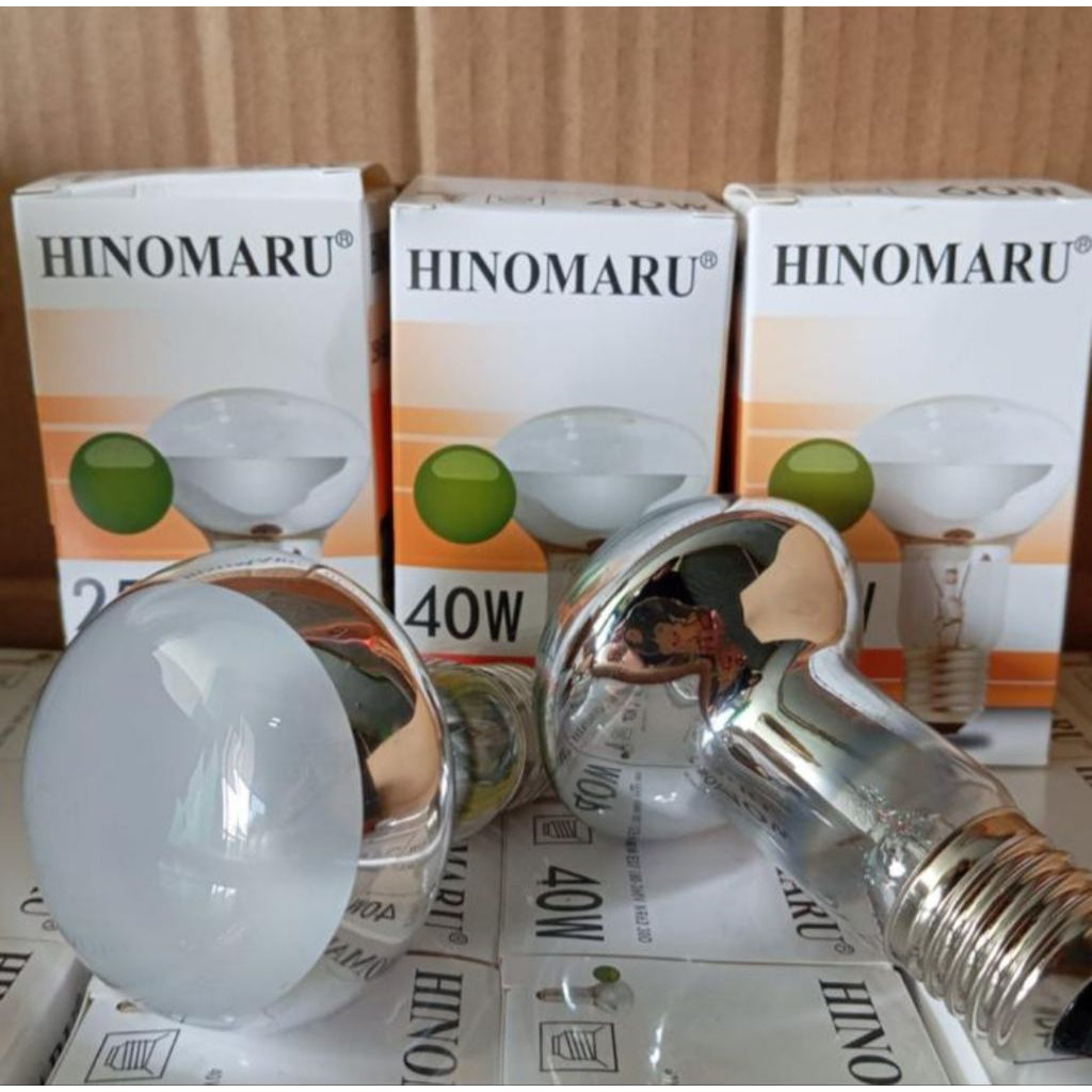 Pekanbaru Lampu Ayam Hinomaru / Lampu Penghangat Ayam / Lampu Pijar 25W 40W 60W