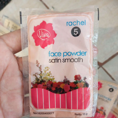 Pekanbaru Viva Bedak Tabur Zak Face Powder Satin Smooth Refill Sachet15Gr